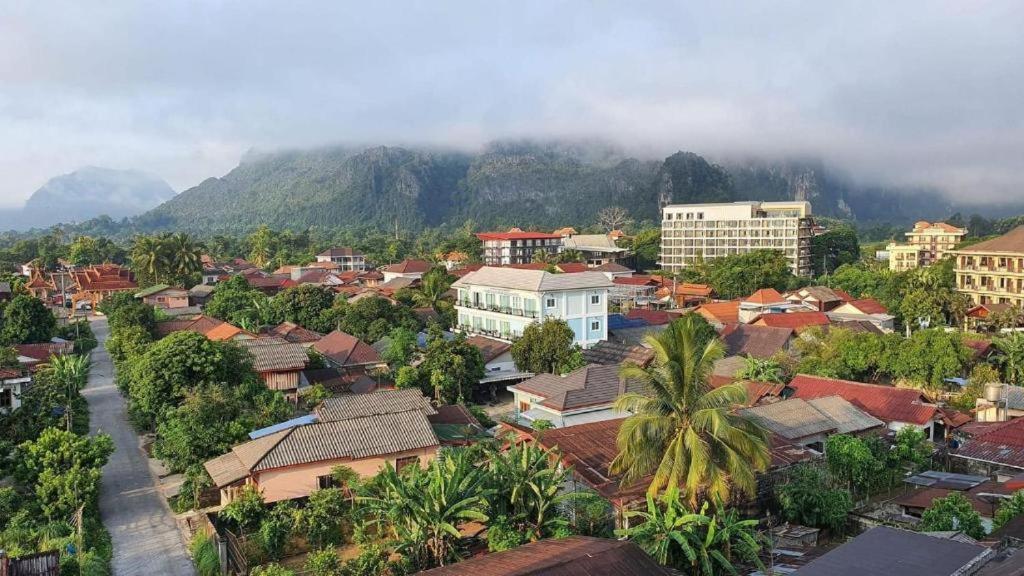 Vang Vieng Topview Hotel Kültér fotó
