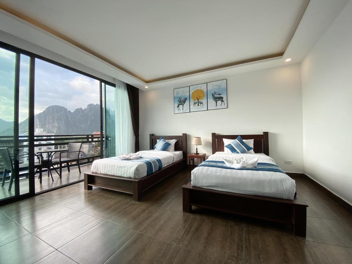 Vang Vieng Topview Hotel Kültér fotó
